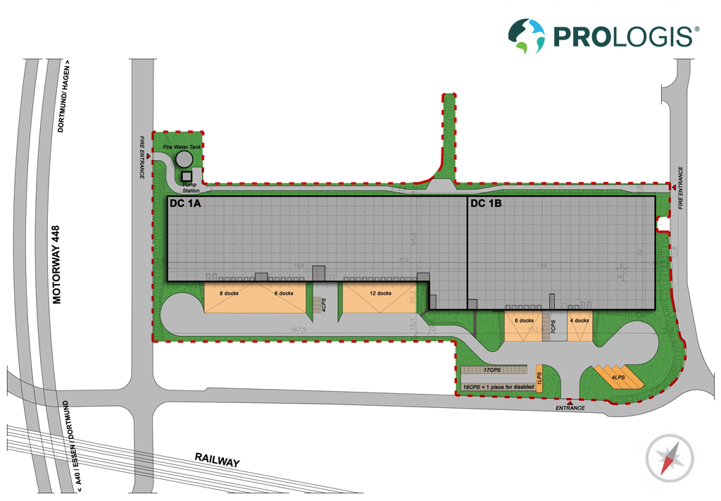 Hall Plan Prologis Park Bochum Hall Plan Prologis Park Bochum