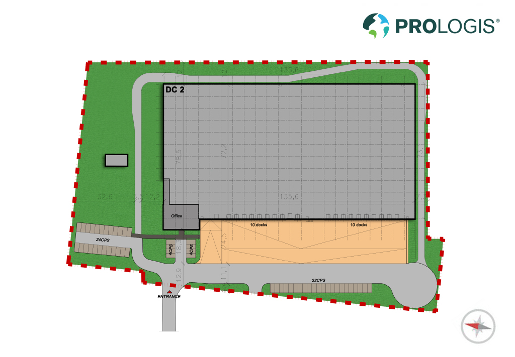 Hall Plan, Prologis Park Krefeld Hall Plan, Prologis Park Krefeld