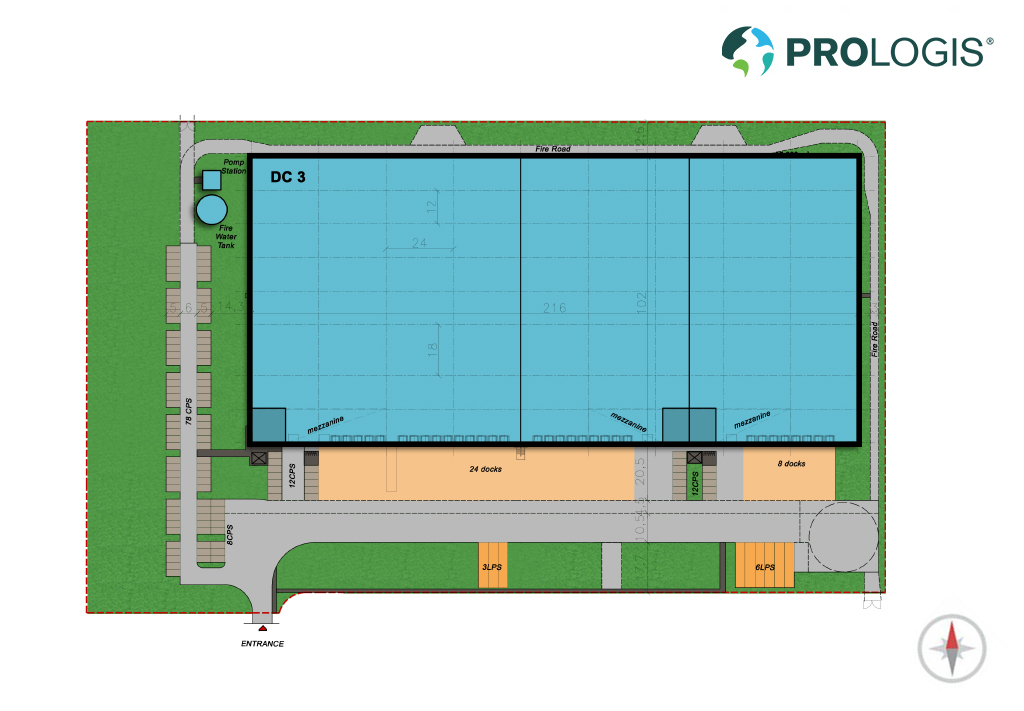 Prologis Park Hannover Hallenplan Prologis Park Hannover Hallenplan