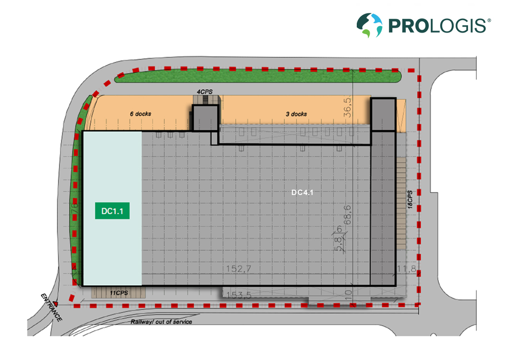 Hall Plan Prologis Park Hamburg-Steinwerder Hall Plan Prologis Park Hamburg-Steinwerder