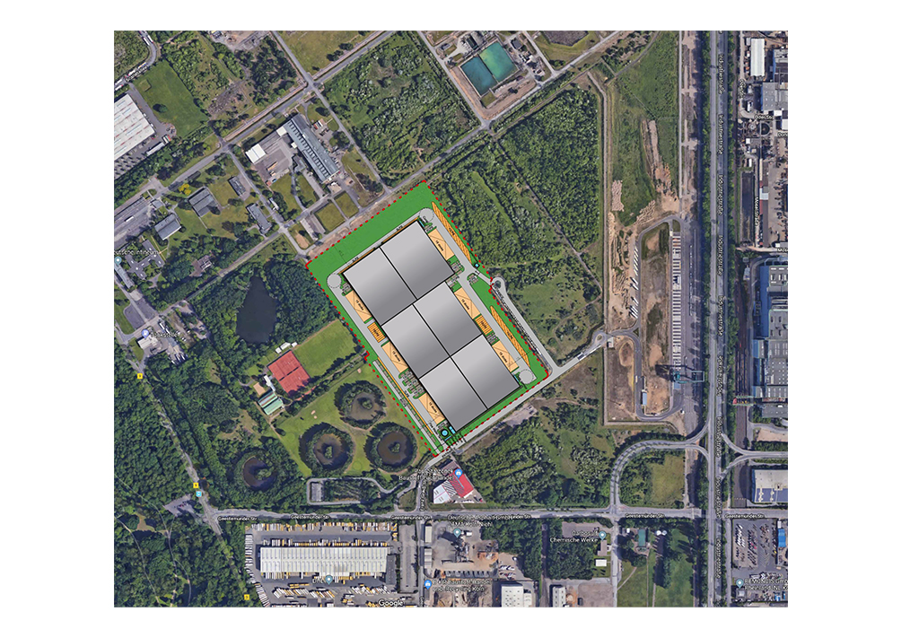 Prologis Park Köln-Niehl Bird's Eye View Prologis Park Köln-Niehl Bird's Eye View