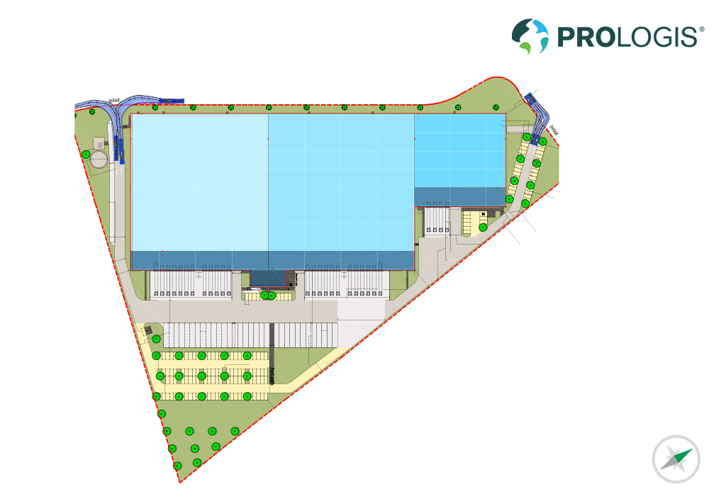 Prologis Park Köln Pulheim Hallenplan Prologis Park Köln Pulheim Hallenplan