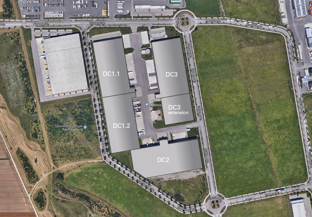 Bird's Eye View Prologis Park Augsburg Bird's Eye View Prologis Park Augsburg