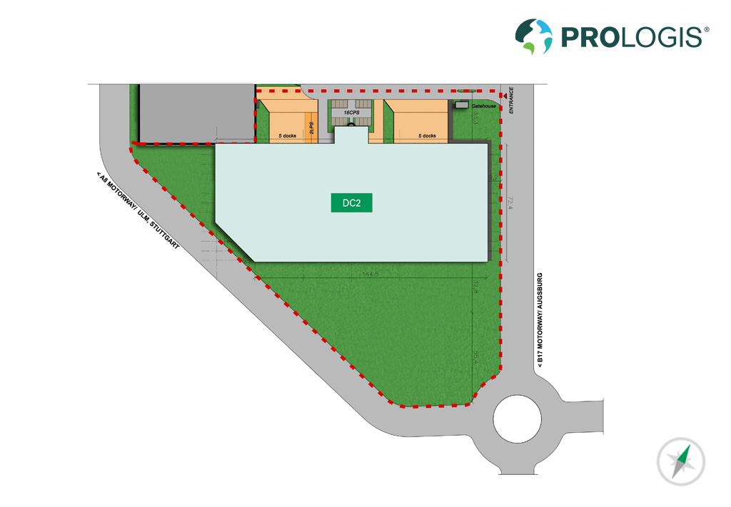Hall Plan Prologis Park Augsburg DC2 Hall Plan Prologis Park Augsburg DC2