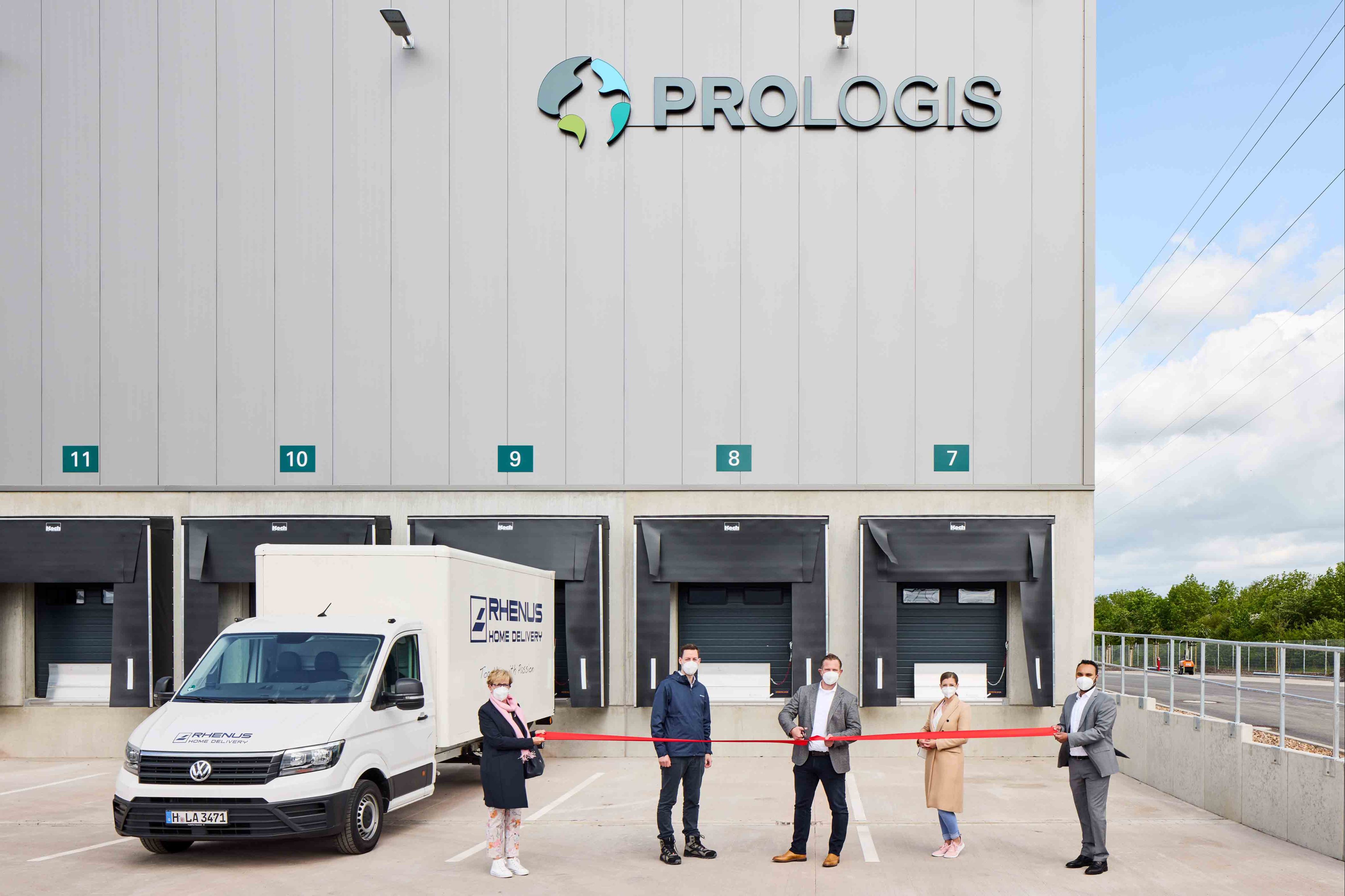 LastMile Delivery Prologis Delivers EnergyEfficient Logistics Facility to Rhenus Prologis