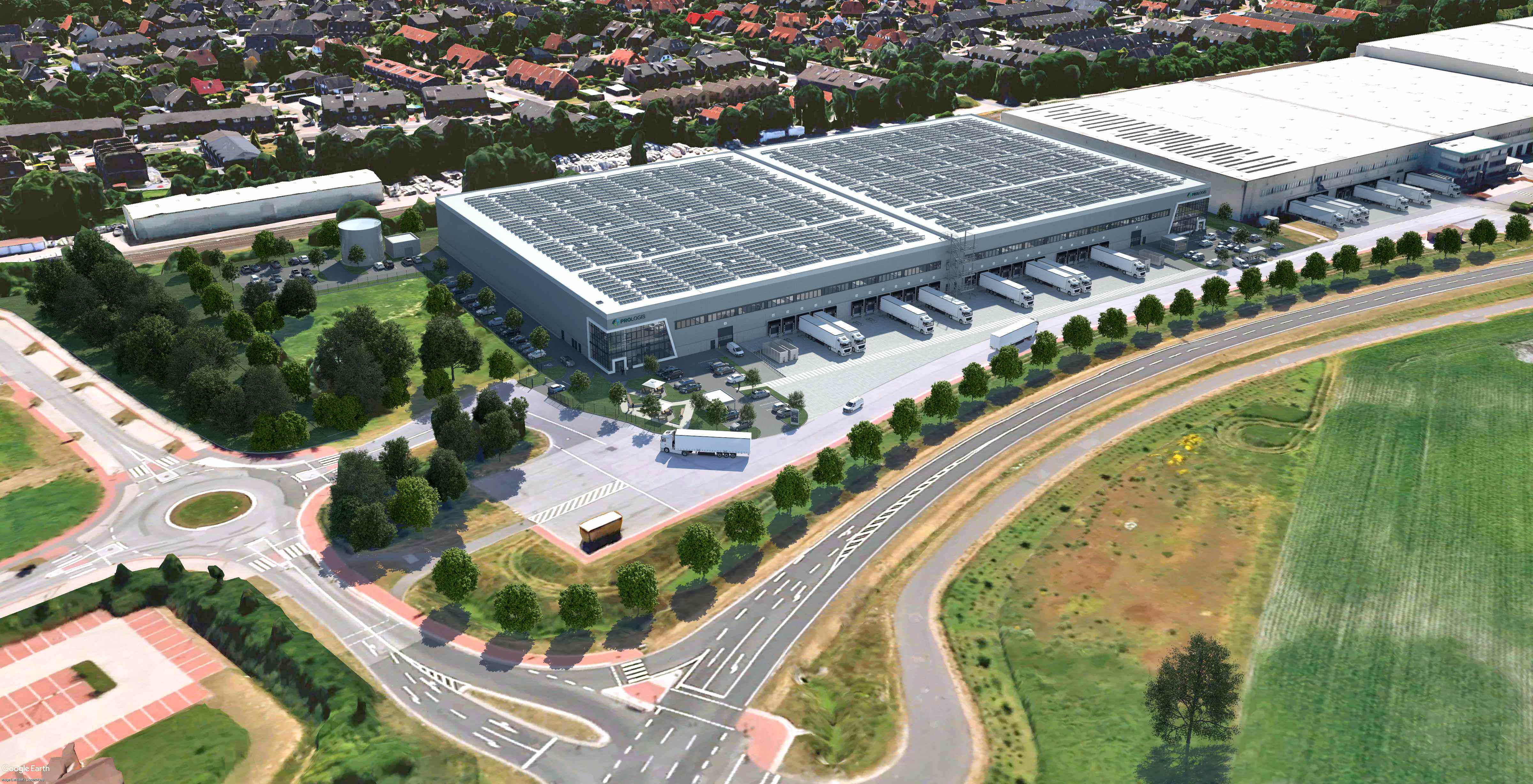 Rendering Prologis Park Neu Wulmstorf