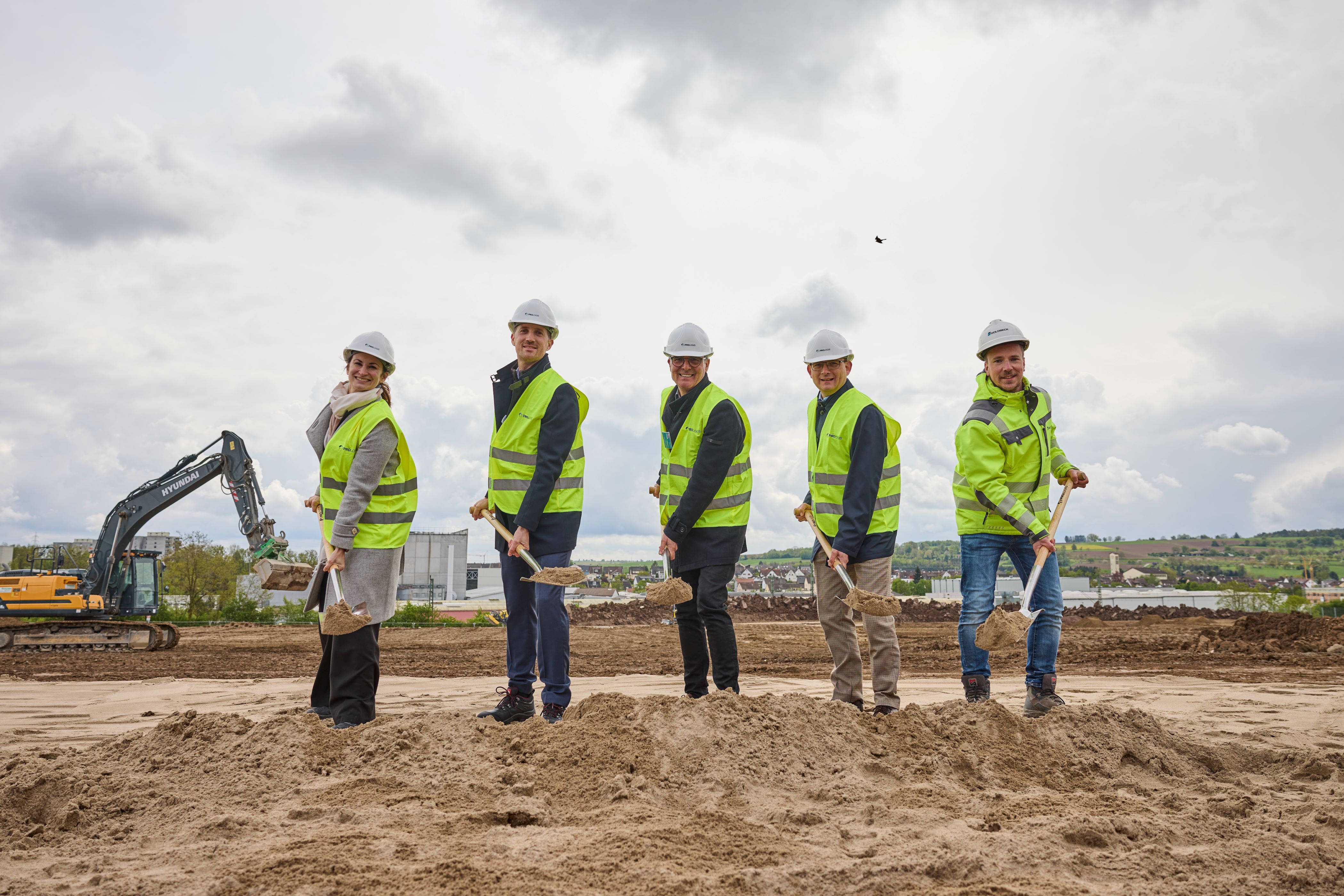 Prologis Groundbreaking Illingen April 2024