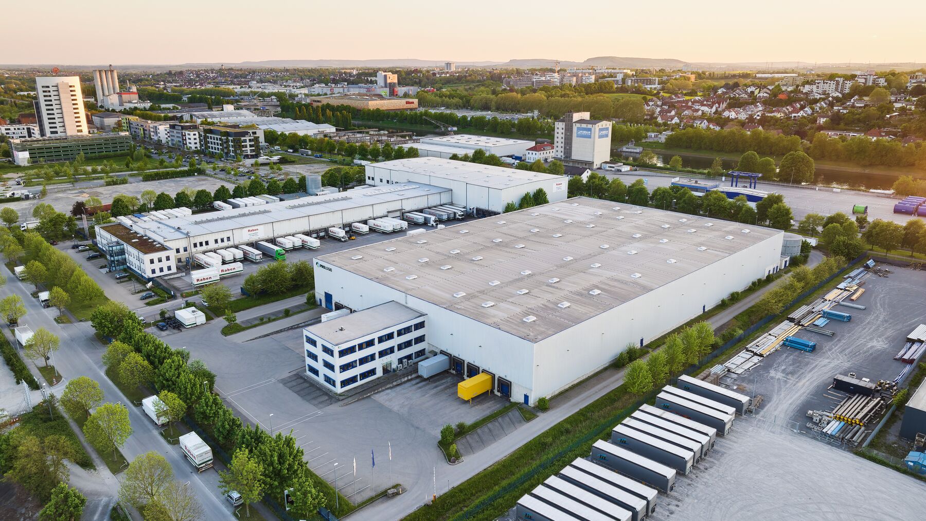 Vogelperspektive Prologis Park Heilbronn