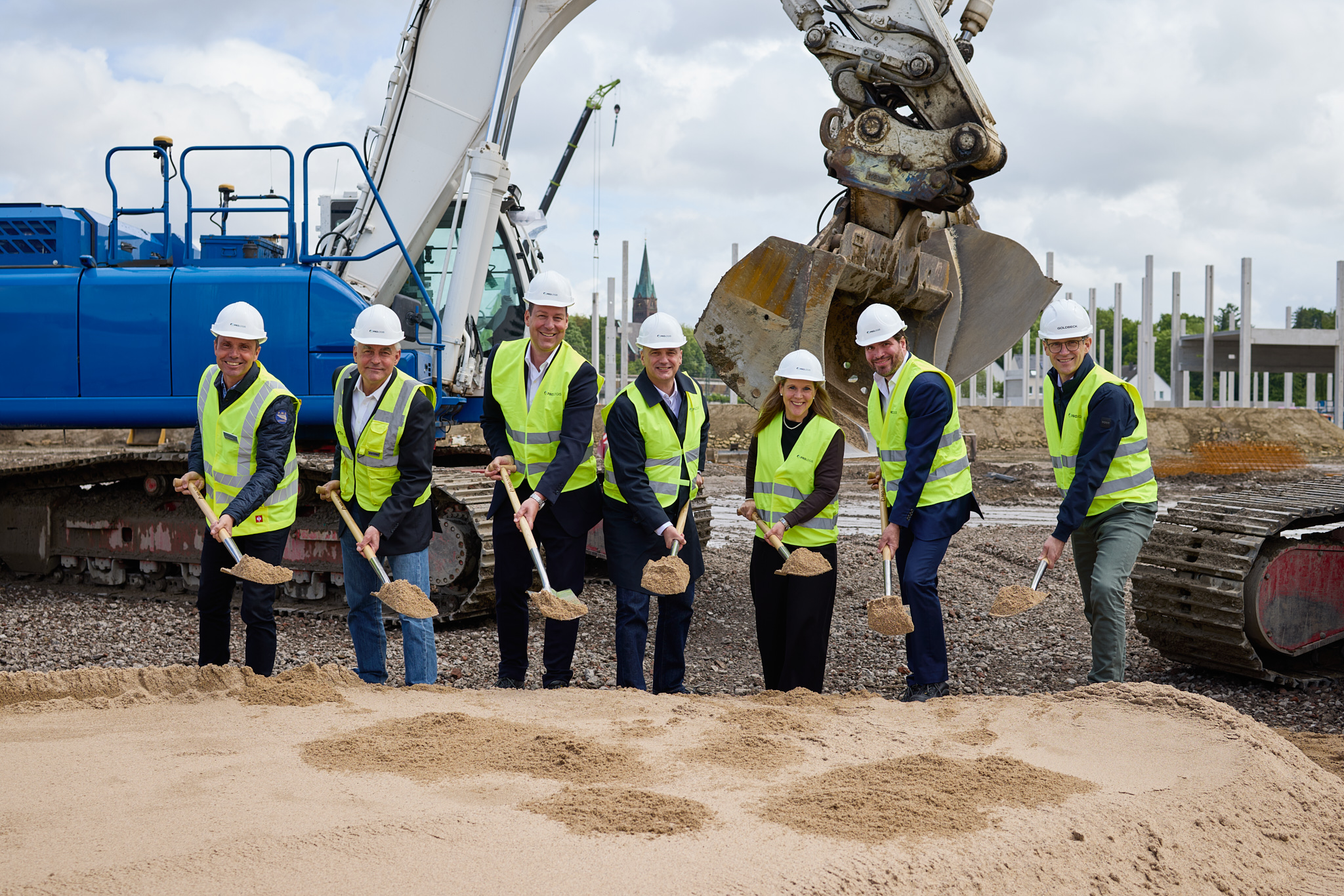 Prologis Park Dortmund DC4 Baustart