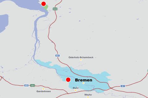 Bremen_Market_MAP Bremen Germany Prologis Market