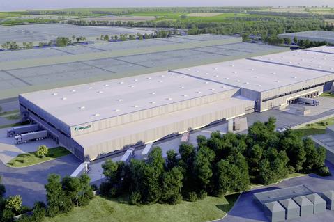 Rendering Prologis Park Unna, Deutschland Rendering Prologis Park Unna, Unna, Deutschland