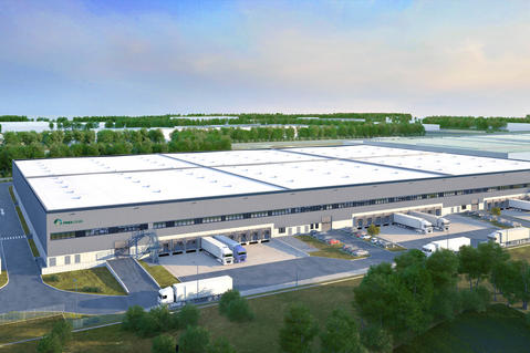 Rendering Prologis Park Hamm, Deutschland Rendering Prologis Park Hamm, Deutschland