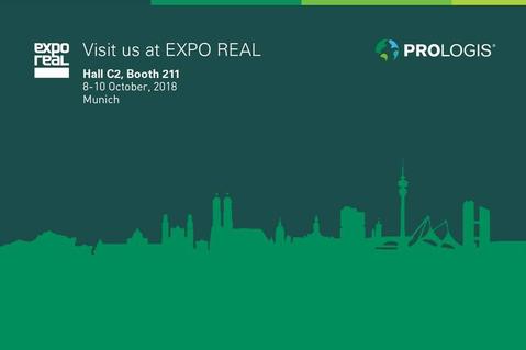 Besuchen Sie Prologis bei der EXPO REAL 2018 Besuchen Sie Prologis bei der EXPO REAL 2018