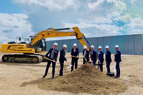 Baustart Prologis Park Hünxe Baustart Prologis Park Hünxe