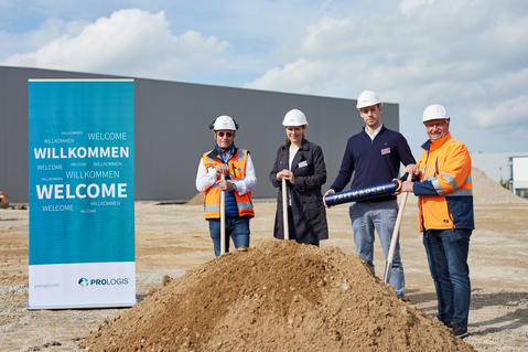 Baustart Prologis Park Hamburg Hausbruch Baustart Prologis Park Hamburg Hausbruch