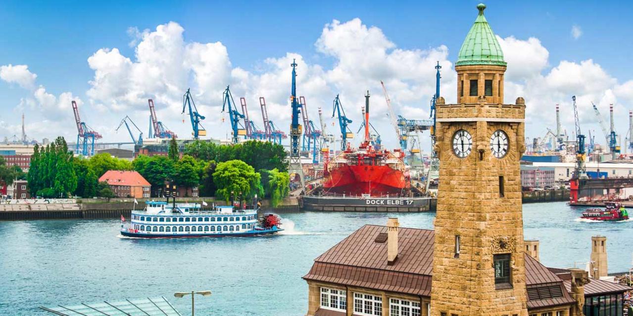 Hamburg, port, logsitics hub Germany