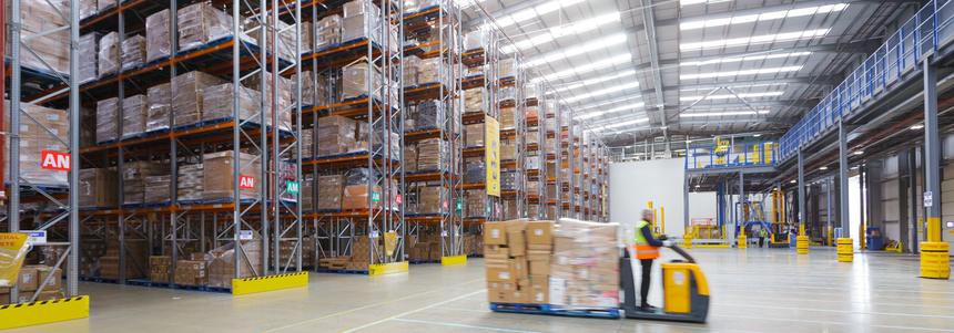 Large skylights maximize the usage of daylight Prologis, large skylights maximize the usage of daylight