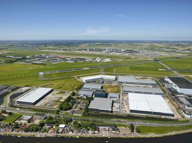Bird's-Eye View Prologis Fokker Logistik Park