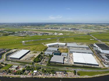 Bird's-Eye View Prologis Fokker Logistics Park