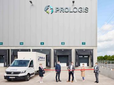 Last-Mile-Delivery: Prologis übergibt energieeffiziente Logistikanlage an Rhenus