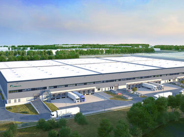 Rendering Prologis Park Hamm, Hamm, Germany