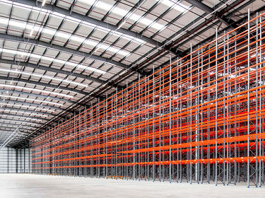 Interior view of Prologis Milton Keynes Marston Gate Distribution Center 10 in the United Kingdom