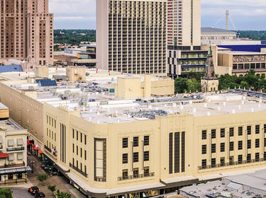A view of San Antonio's cityscape