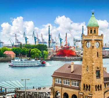 Hamburg, port, logsitics hub Germany